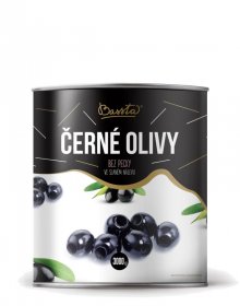 Černé olivy bez pecky 3 kg