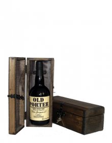 Dřevěná krabice na 1 láhev Old Porter