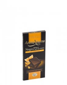 Hořká čokoláda s pomerančem 100g - 72 % kakaa