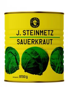 J.Steinmetz - bílé kysané zelí 9700g
