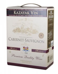 KAZAYAK - Cabernet Sauvignon, polosladké víno BIB 3L