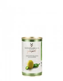 LA EXPLANADA - Zelené olivy plněné jalapeňos pastou 350g