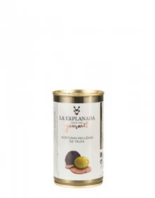 LA EXPLANADA - Zelené olivy plněné lanýžovou pastou 350g