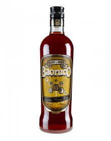 Rum Baoruco s medem 20%, 0,7 L