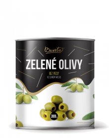 Zelené olivy bez pecky 3 kg