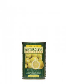 Zelené olivy plněné citronovou pastou 300 g